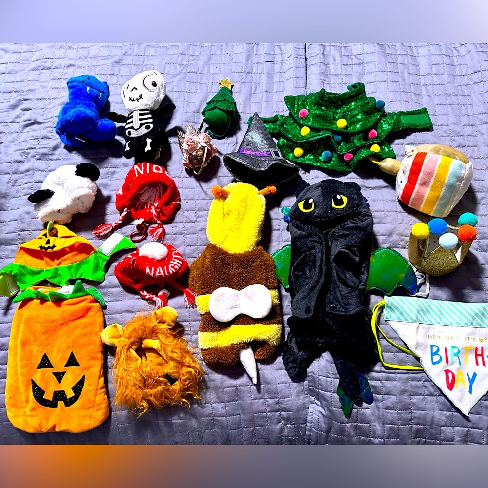 Stranger Things Toothless Costume Bunny Cat Dog Halloween Birthday Christmas Hat